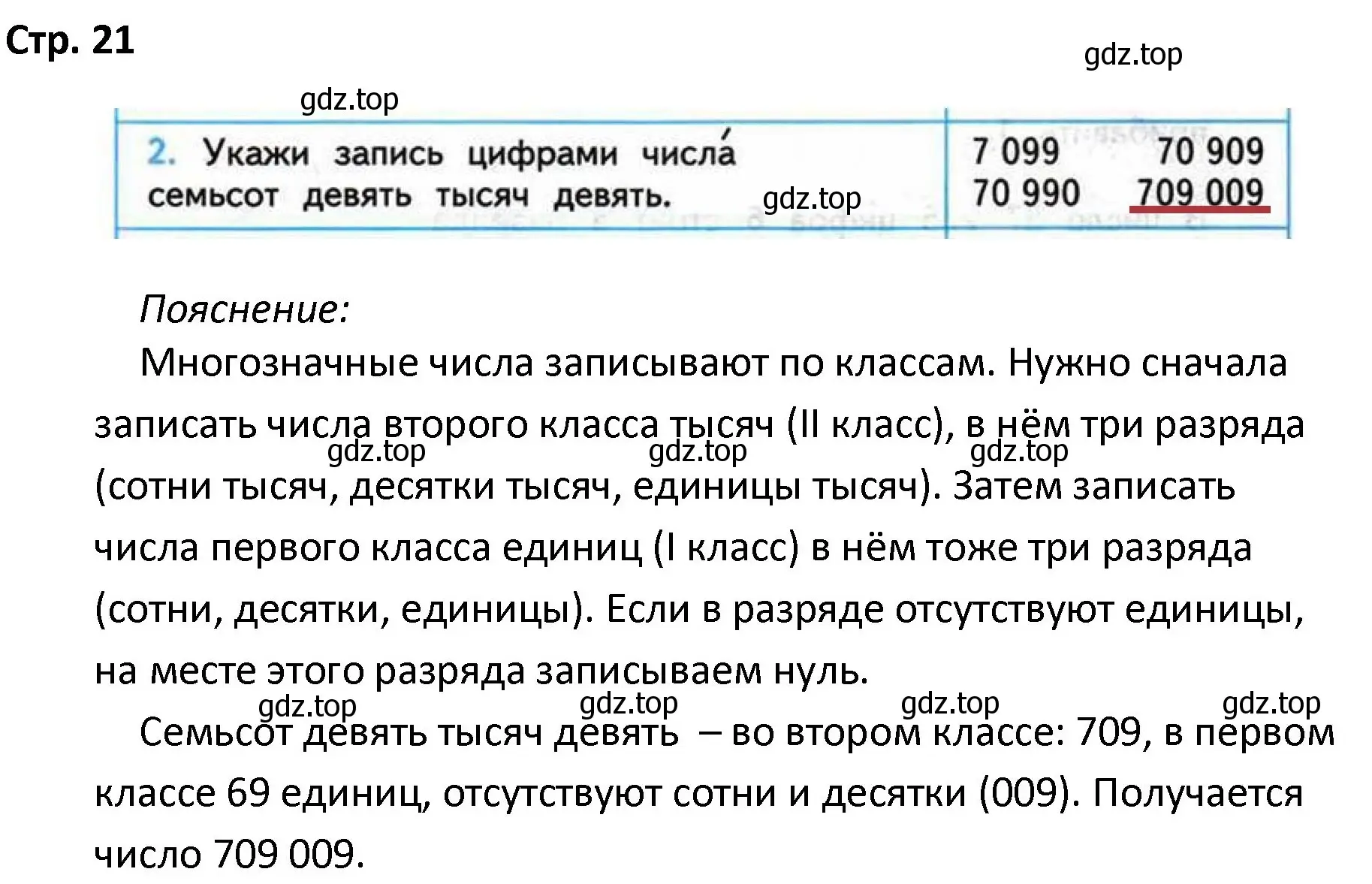 Решение номер 2 (страница 21) гдз по математике 4 класс Волкова, проверочные работы