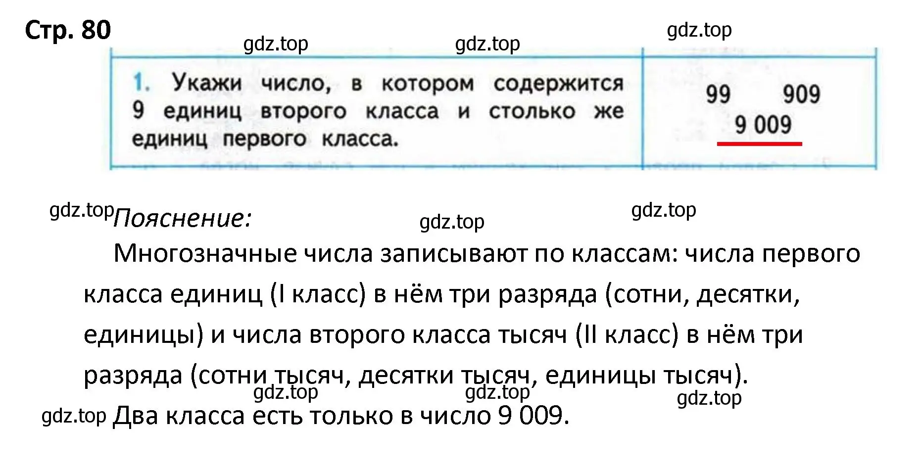 Решение номер 1 (страница 80) гдз по математике 4 класс Волкова, проверочные работы