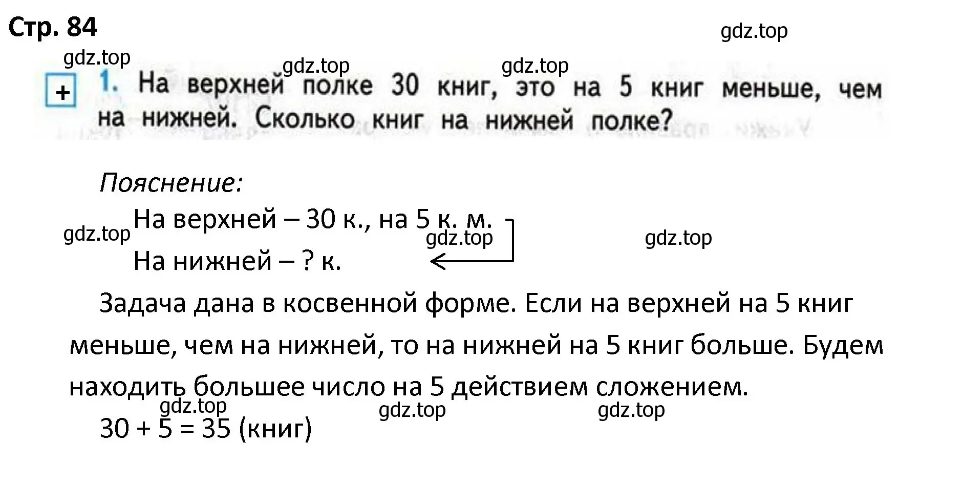 Решение номер 1 (страница 84) гдз по математике 4 класс Волкова, проверочные работы