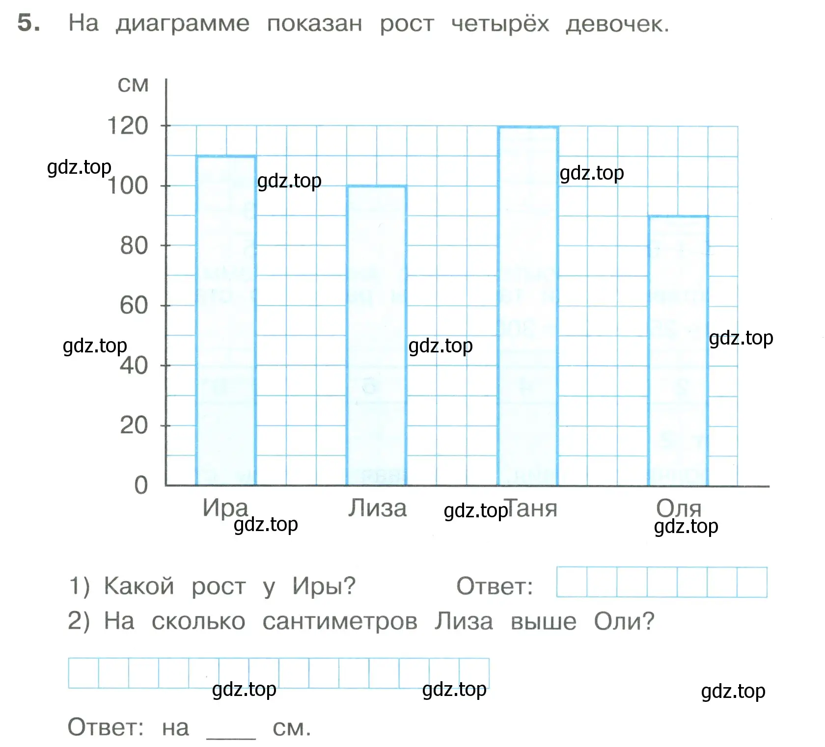 Условие номер 5 (страница 13) гдз по математике 4 класс Волкова, тетрадь учебных достижений