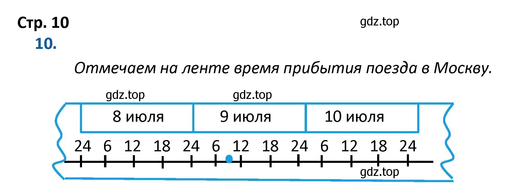 Решение номер 10 (страница 10) гдз по математике 4 класс Волкова, тетрадь учебных достижений