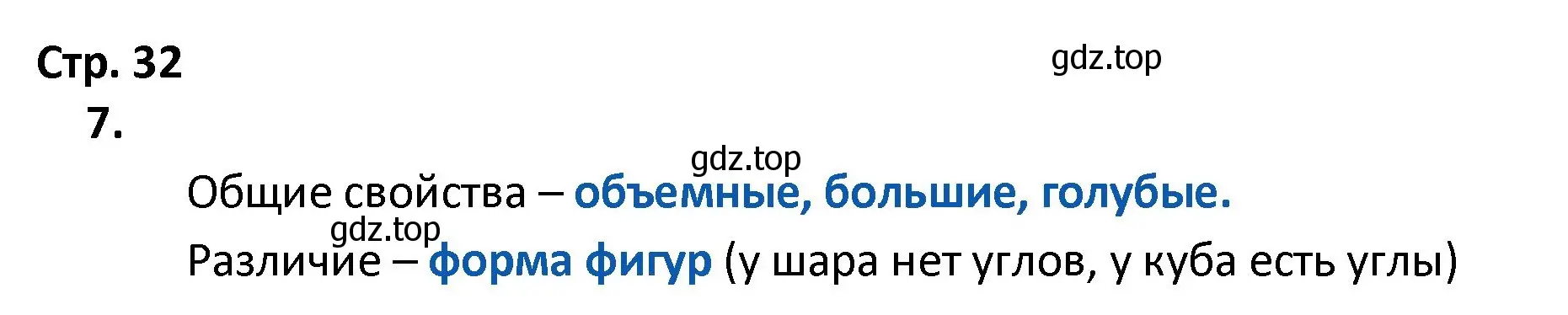 Решение номер 7 (страница 32) гдз по математике 4 класс Волкова, тетрадь учебных достижений