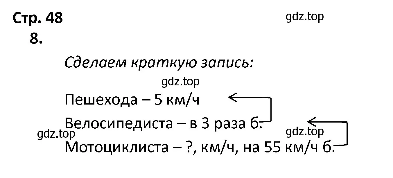 Решение номер 8 (страница 48) гдз по математике 4 класс Волкова, тетрадь учебных достижений