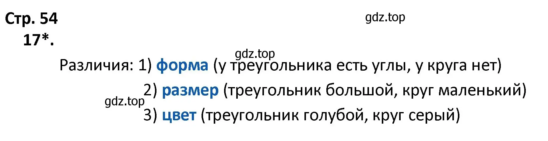 Решение номер 17 (страница 54) гдз по математике 4 класс Волкова, тетрадь учебных достижений