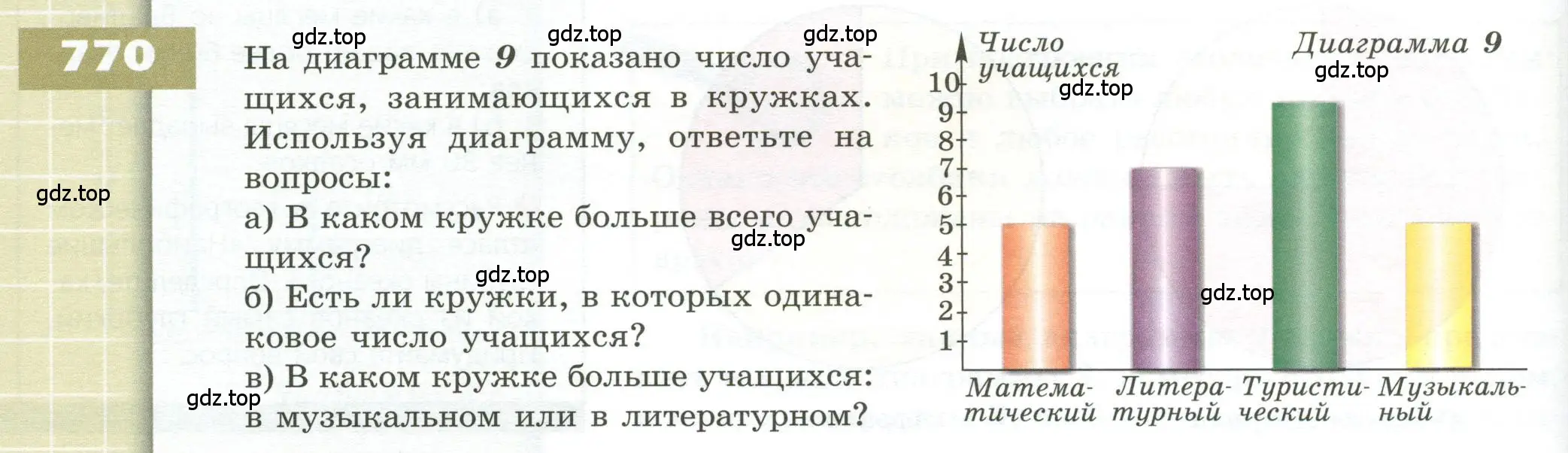 Условие номер 770 (страница 222) гдз по геометрии 5 класс Бунимович, Дорофеев, учебник