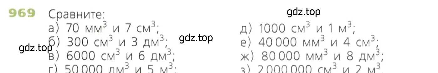 Условие номер 969 (страница 248) гдз по математике 5 класс Дорофеев, Шарыгин, учебник