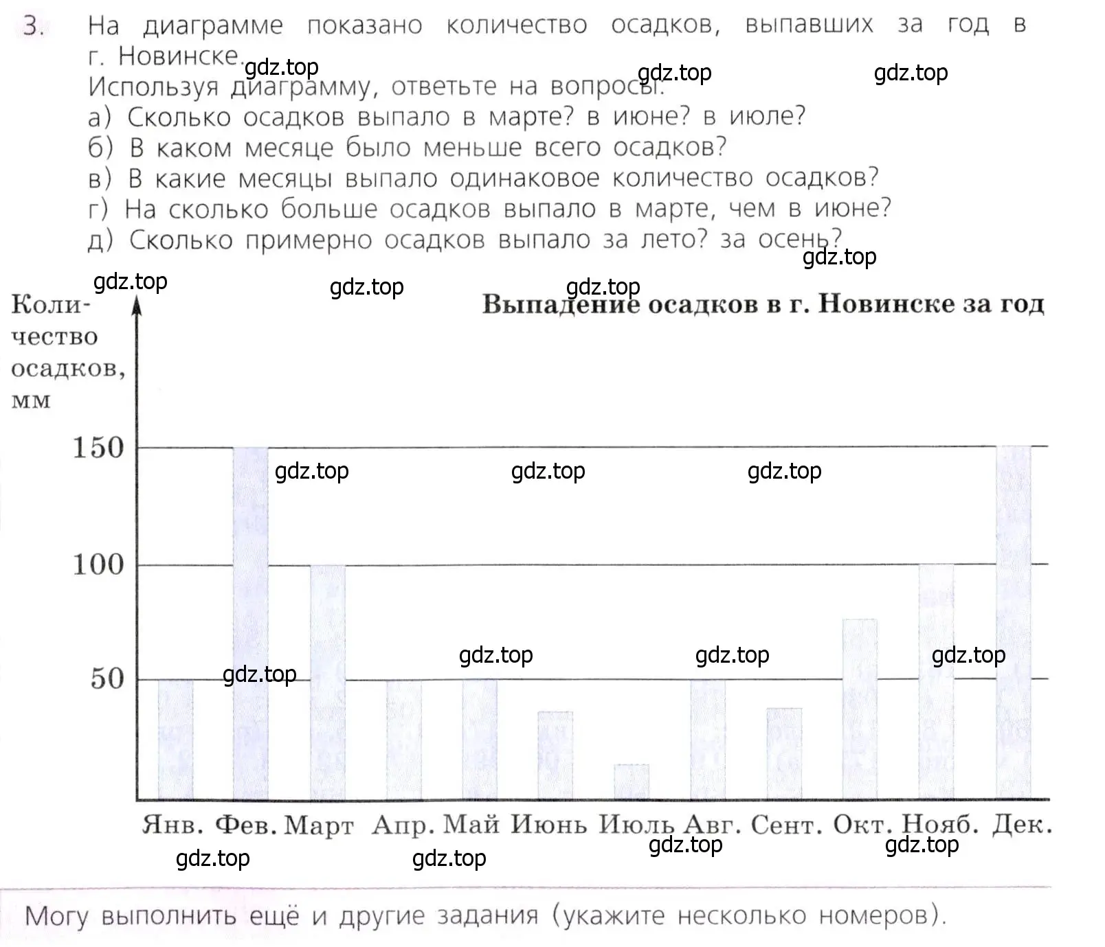 Условие номер 3 (страница 275) гдз по математике 5 класс Дорофеев, Шарыгин, учебник