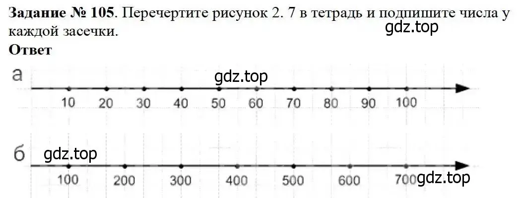 Решение 3. номер 105 (страница 35) гдз по математике 5 класс Дорофеев, Шарыгин, учебник