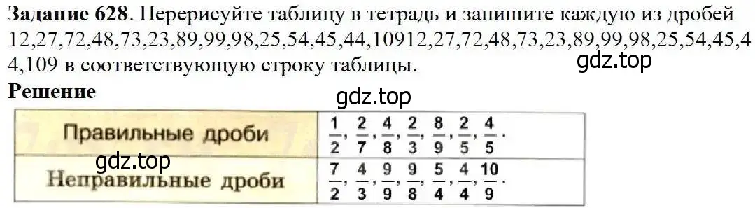 Решение 3. номер 628 (страница 165) гдз по математике 5 класс Дорофеев, Шарыгин, учебник