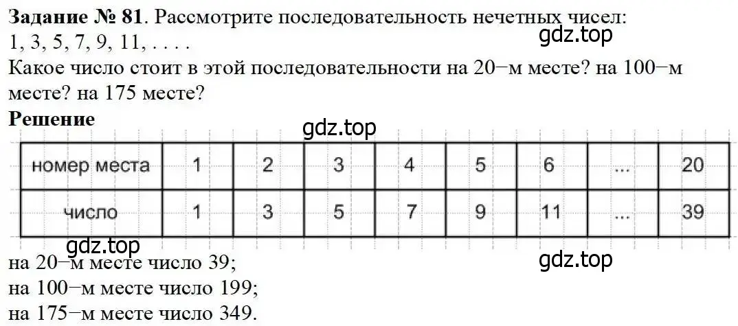 Решение 3. номер 81 (страница 31) гдз по математике 5 класс Дорофеев, Шарыгин, учебник