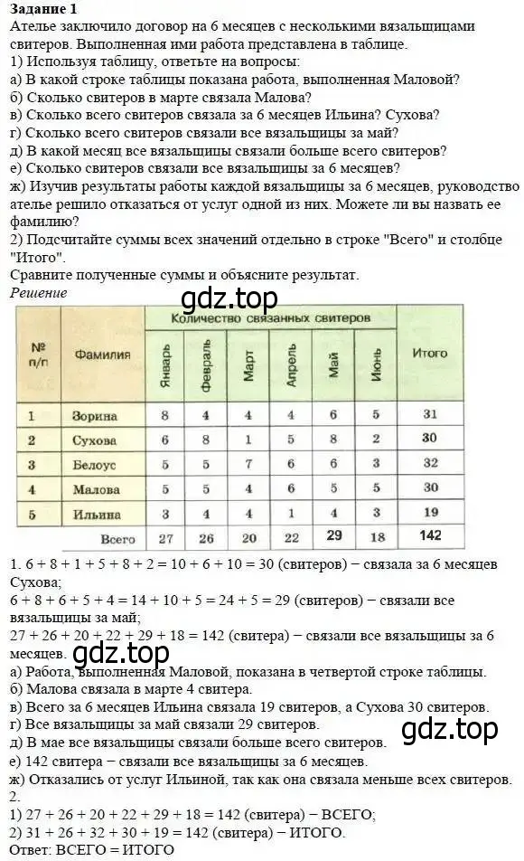 Решение 3. номер 1 (страница 274) гдз по математике 5 класс Дорофеев, Шарыгин, учебник