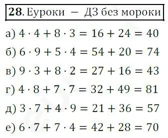 Решение 4. номер 28 (страница 13) гдз по математике 5 класс Дорофеев, Шарыгин, учебник