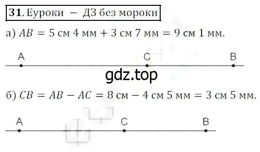 Решение 4. номер 31 (страница 15) гдз по математике 5 класс Дорофеев, Шарыгин, учебник