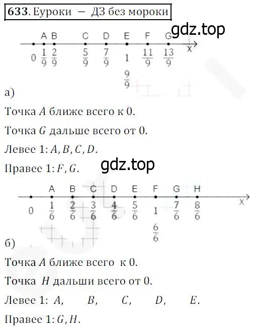 Решение 4. номер 633 (страница 166) гдз по математике 5 класс Дорофеев, Шарыгин, учебник