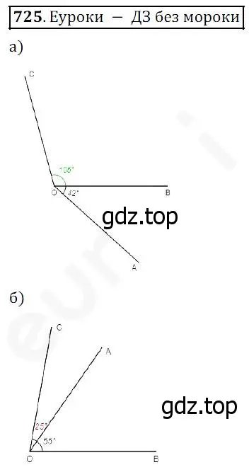 Решение 4. номер 725 (страница 185) гдз по математике 5 класс Дорофеев, Шарыгин, учебник