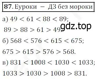 Решение 4. номер 87 (страница 31) гдз по математике 5 класс Дорофеев, Шарыгин, учебник