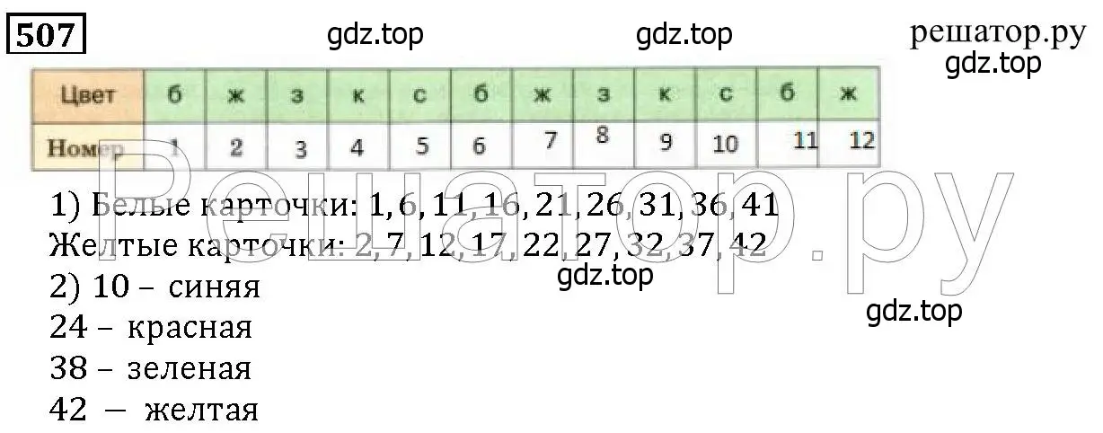Решение 6. номер 507 (страница 130) гдз по математике 5 класс Дорофеев, Шарыгин, учебник