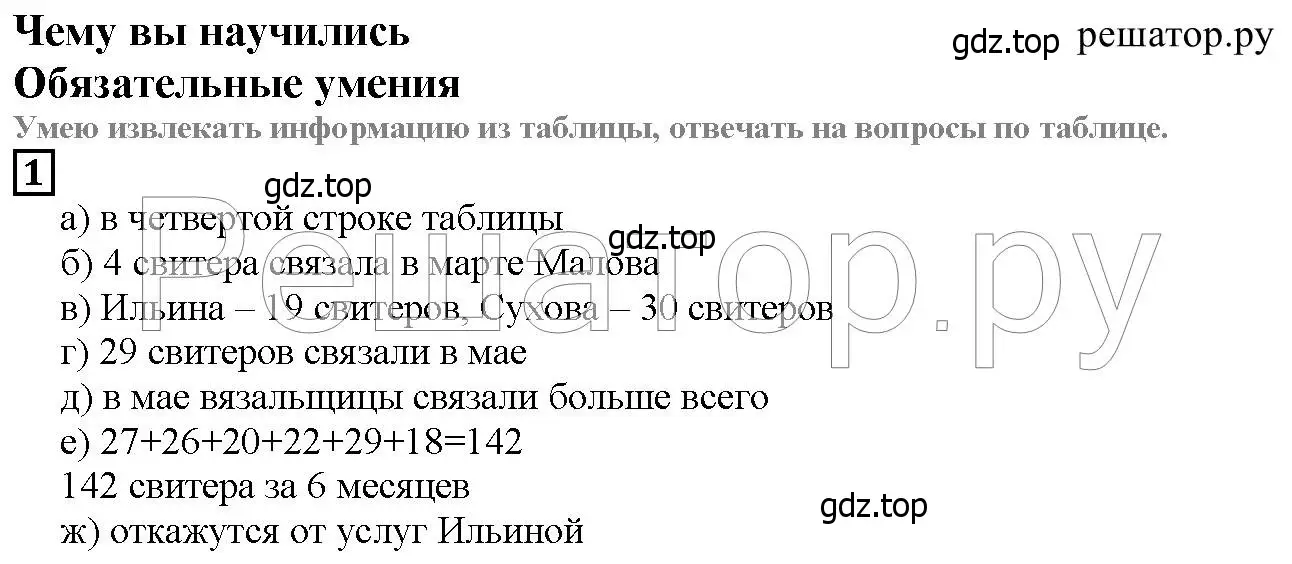 Решение 6. номер 1 (страница 274) гдз по математике 5 класс Дорофеев, Шарыгин, учебник