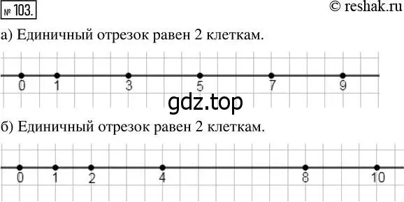 Решение 7. номер 103 (страница 35) гдз по математике 5 класс Дорофеев, Шарыгин, учебник