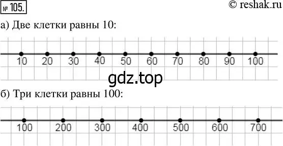 Решение 7. номер 105 (страница 35) гдз по математике 5 класс Дорофеев, Шарыгин, учебник
