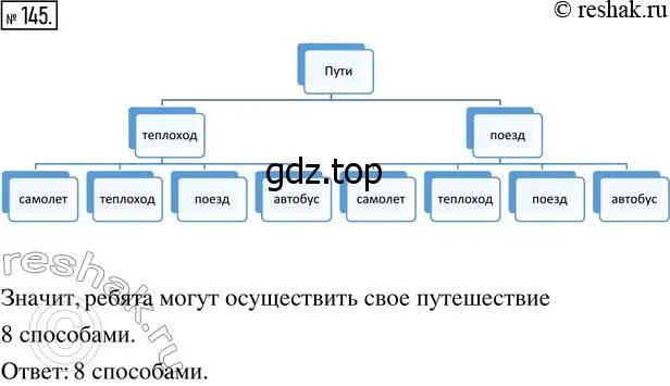 Решение 7. номер 145 (страница 46) гдз по математике 5 класс Дорофеев, Шарыгин, учебник