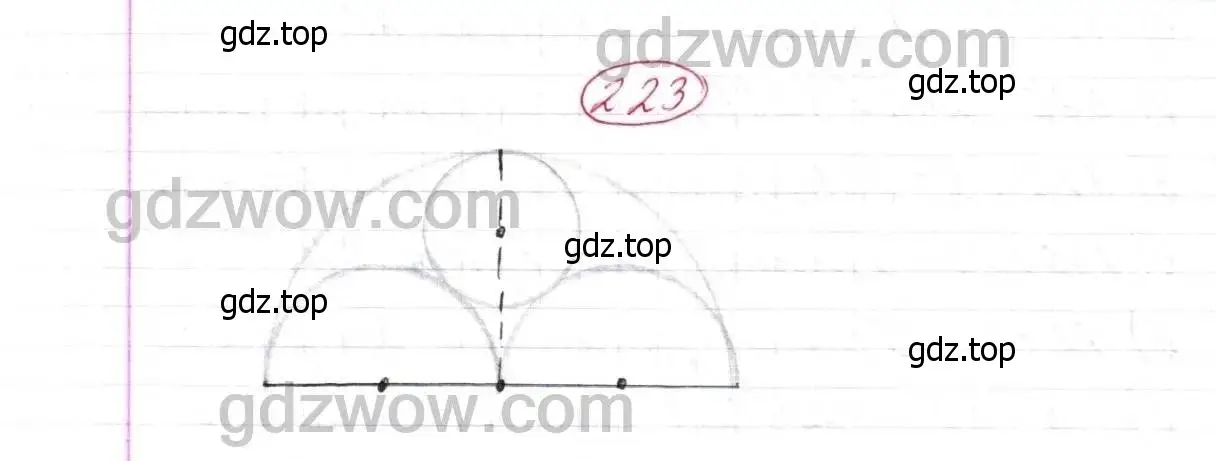 Решение 9. номер 223 (страница 60) гдз по математике 5 класс Дорофеев, Шарыгин, учебник