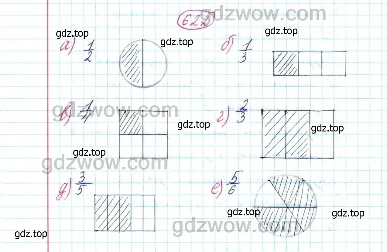 Решение 9. номер 622 (страница 165) гдз по математике 5 класс Дорофеев, Шарыгин, учебник