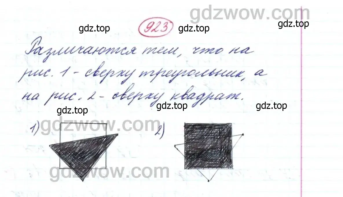 Решение 9. номер 923 (страница 235) гдз по математике 5 класс Дорофеев, Шарыгин, учебник