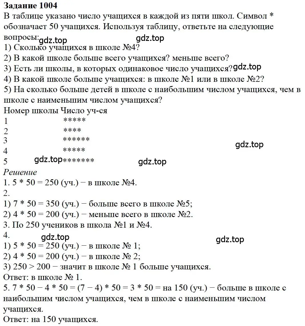 Решение 4. номер 4 (страница 274) гдз по математике 5 класс Дорофеев, Шарыгин, учебное пособие