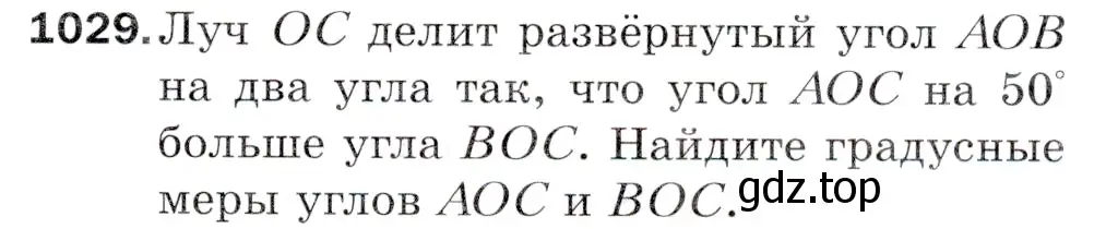 Условие номер 1029 (страница 247) гдз по математике 5 класс Мерзляк, Полонский, учебник