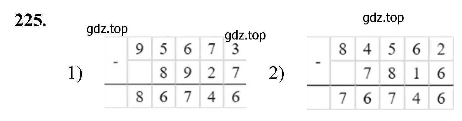 Решение номер 225 (страница 61) гдз по математике 5 класс Мерзляк, Полонский, учебник