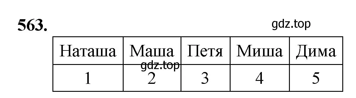 Решение номер 563 (страница 138) гдз по математике 5 класс Мерзляк, Полонский, учебник