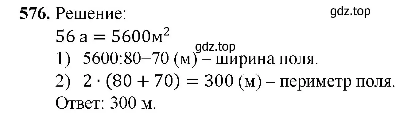 Решение номер 576 (страница 142) гдз по математике 5 класс Мерзляк, Полонский, учебник