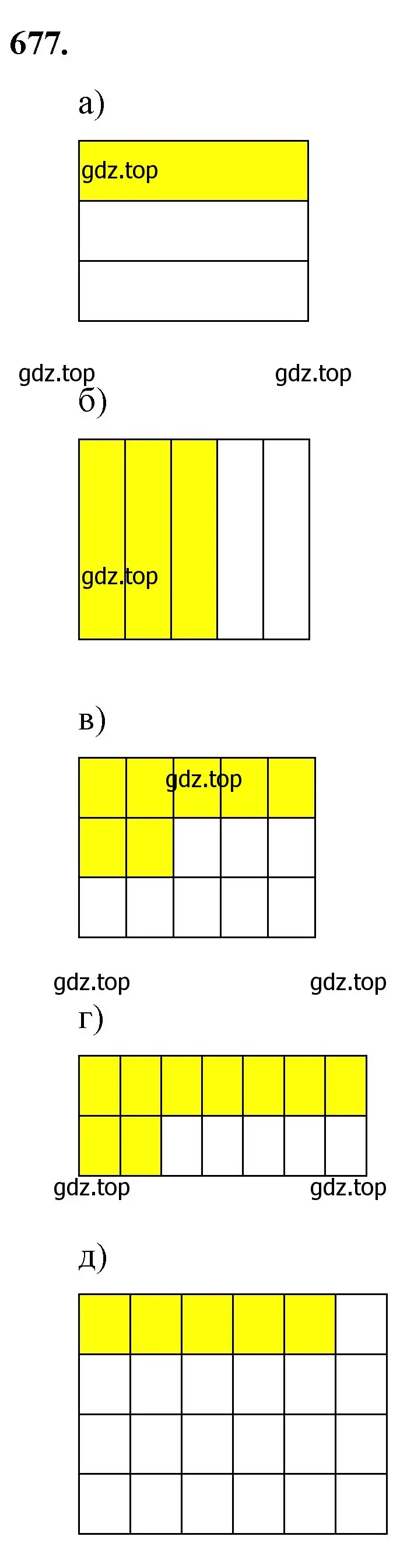 Решение номер 677 (страница 174) гдз по математике 5 класс Мерзляк, Полонский, учебник