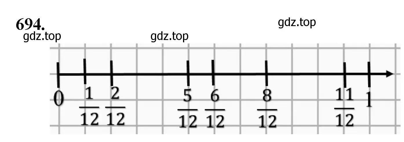 Решение номер 694 (страница 176) гдз по математике 5 класс Мерзляк, Полонский, учебник