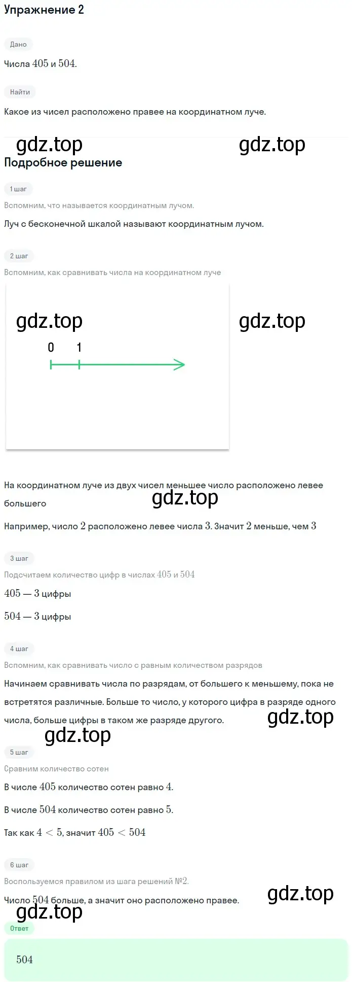 Решение 2. номер 2 (страница 42) гдз по математике 5 класс Мерзляк, Полонский, учебник