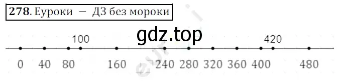 Решение 3. номер 278 (страница 73) гдз по математике 5 класс Мерзляк, Полонский, учебник