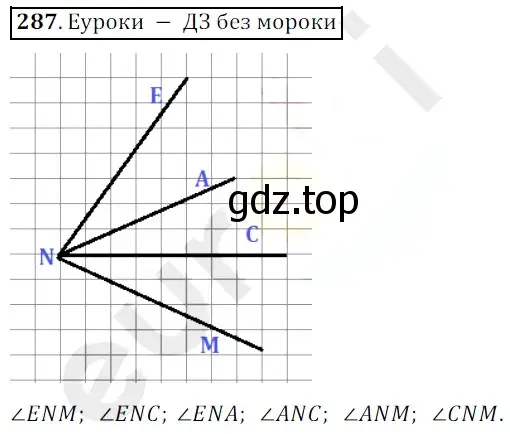 Решение 3. номер 287 (страница 76) гдз по математике 5 класс Мерзляк, Полонский, учебник