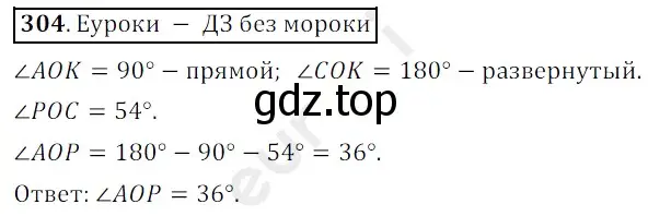 Решение 3. номер 304 (страница 82) гдз по математике 5 класс Мерзляк, Полонский, учебник