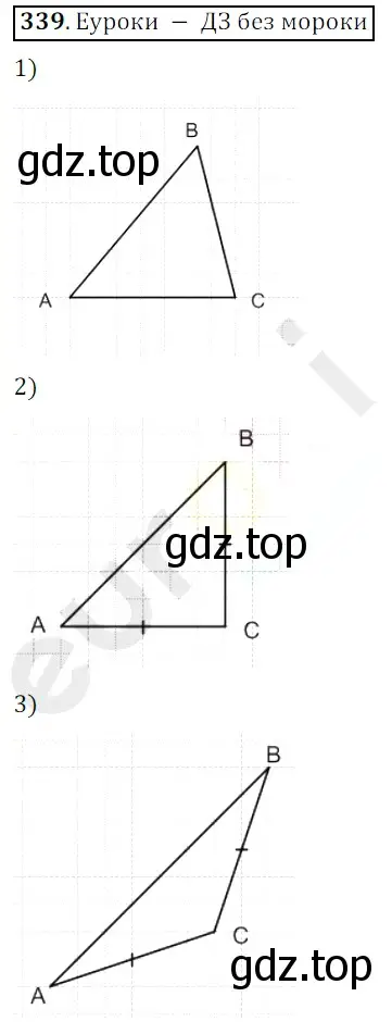 Решение 3. номер 339 (страница 92) гдз по математике 5 класс Мерзляк, Полонский, учебник
