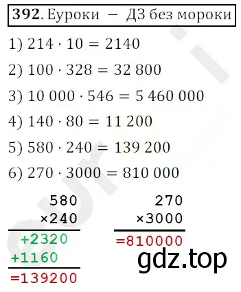 Решение 3. номер 392 (страница 110) гдз по математике 5 класс Мерзляк, Полонский, учебник