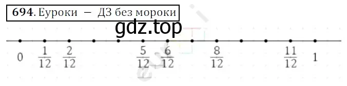 Решение 3. номер 694 (страница 176) гдз по математике 5 класс Мерзляк, Полонский, учебник