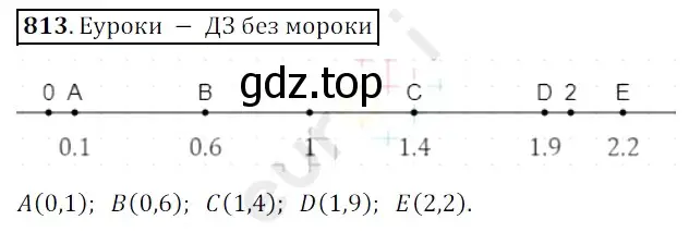 Решение 3. номер 813 (страница 209) гдз по математике 5 класс Мерзляк, Полонский, учебник