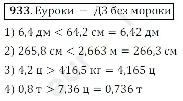 Решение 3. номер 933 (страница 233) гдз по математике 5 класс Мерзляк, Полонский, учебник