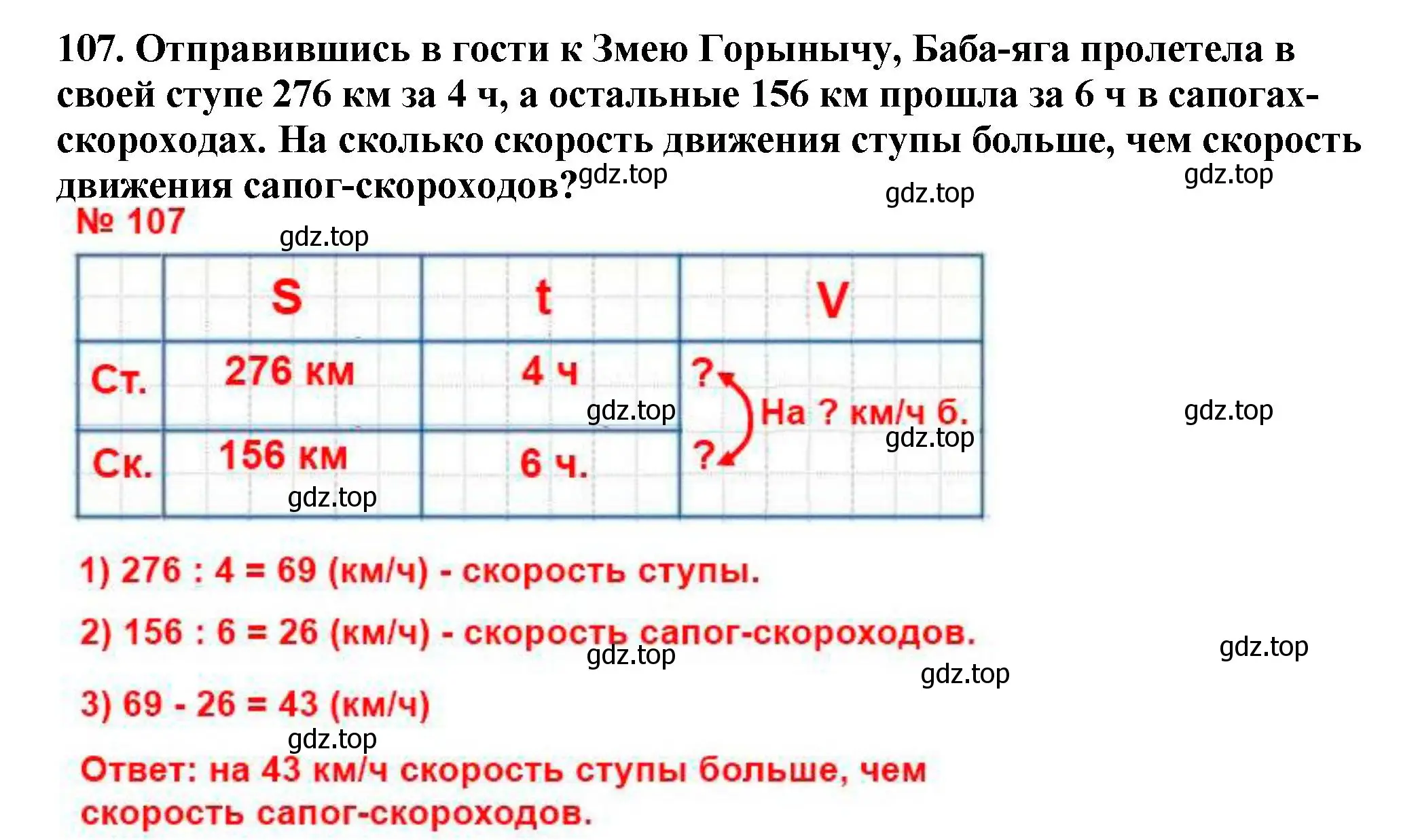 Решение 4. номер 107 (страница 32) гдз по математике 5 класс Мерзляк, Полонский, учебник