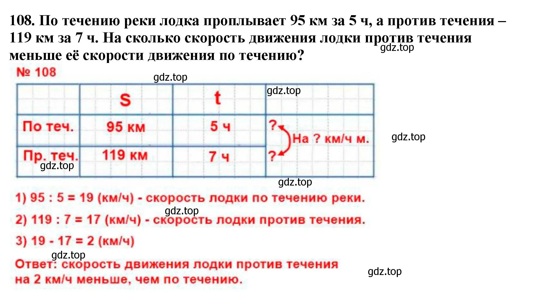 Решение 4. номер 108 (страница 32) гдз по математике 5 класс Мерзляк, Полонский, учебник