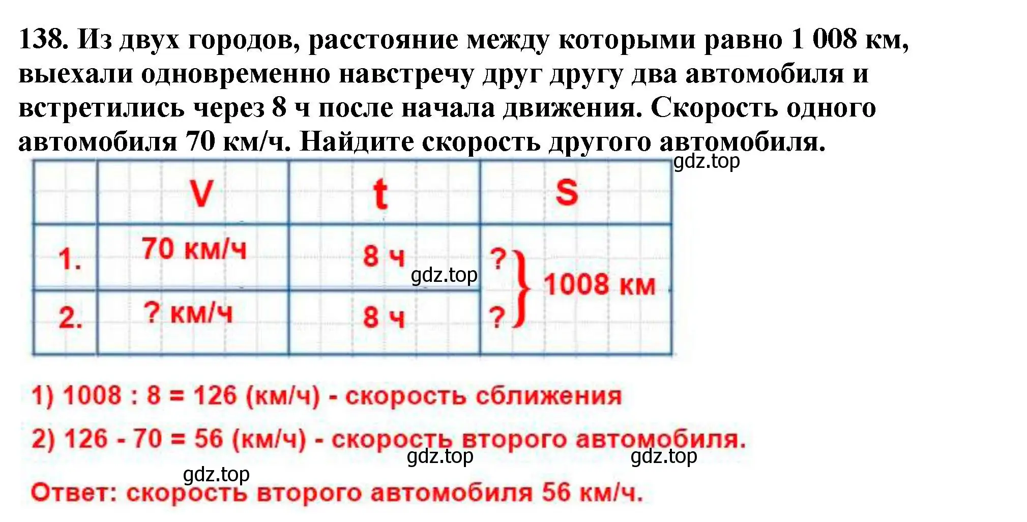 Решение 4. номер 138 (страница 40) гдз по математике 5 класс Мерзляк, Полонский, учебник