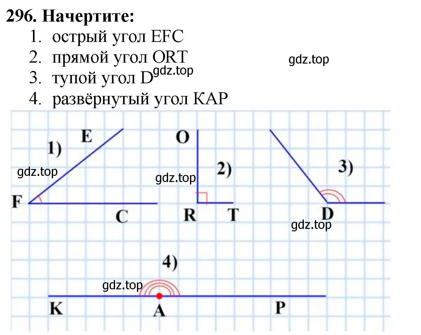 Решение 4. номер 296 (страница 81) гдз по математике 5 класс Мерзляк, Полонский, учебник