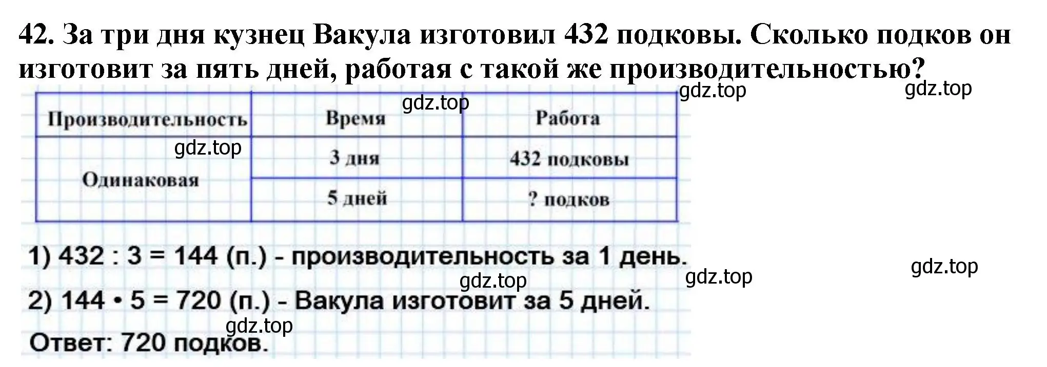 Решение 4. номер 42 (страница 13) гдз по математике 5 класс Мерзляк, Полонский, учебник