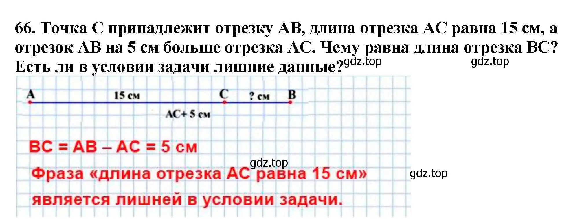 Решение 4. номер 66 (страница 22) гдз по математике 5 класс Мерзляк, Полонский, учебник